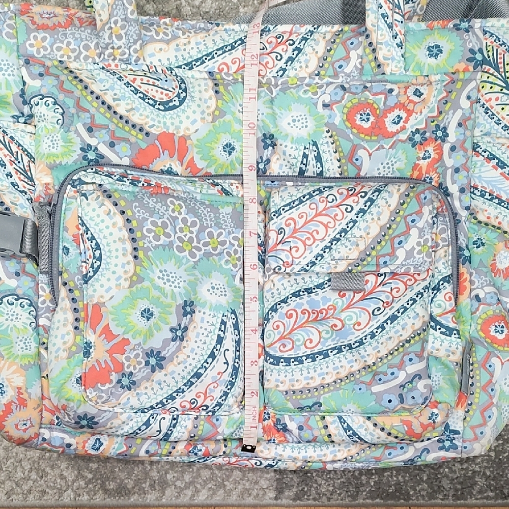 Vera Bradley Multicolor Paisley Baby Bag/Tote - Picture 10 of 13